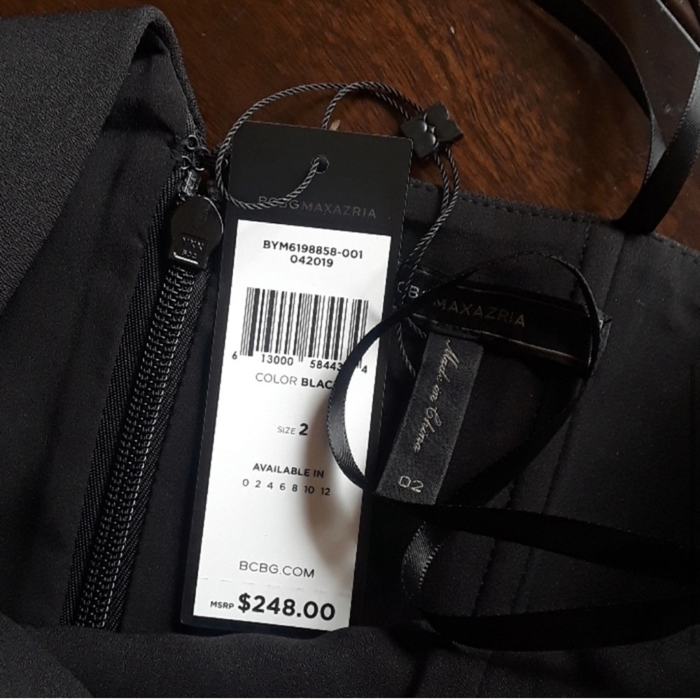 🆕 BCBGMAXAZRIA One Shoulder Mini Dress - Picture 5 of 6